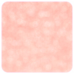 pink bokeh texture with rounded corners against white