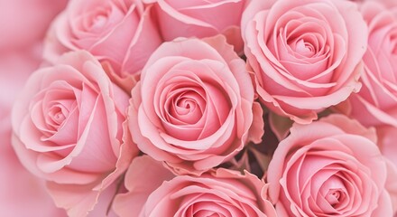 pink roses background