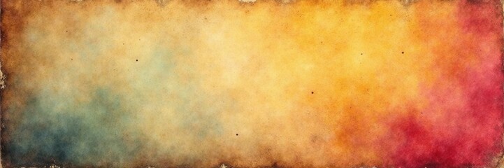 Obraz premium Weathered paper texture with faint creases and tears, weathered, aged