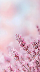 Obraz premium Spring floral background, blurred lavender flower, for Mothers day card