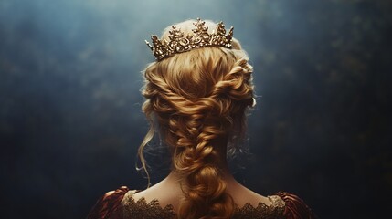 Majestic Prince in a Shooting Scene with Hidden Face View