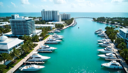 Obraz premium miami beach florida island ,