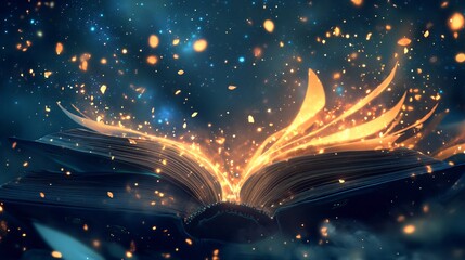 Enchanting Fantasy and Literature Concept for World Book Day Celebration