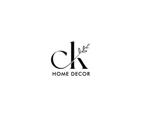 Ck letter home decor  logo