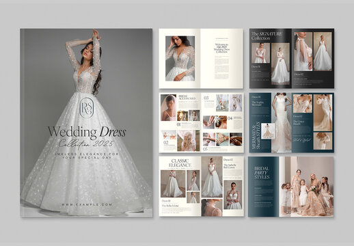 Wedding Dress Catalog Layout