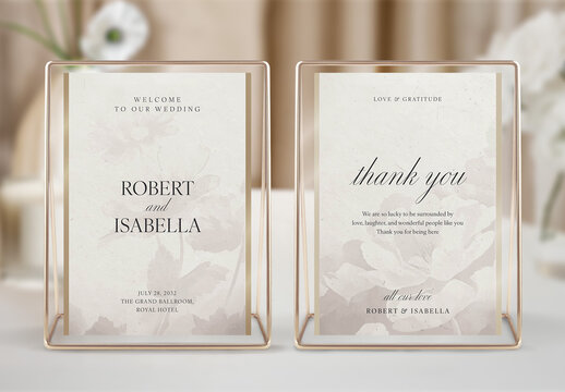 Wedding Signage