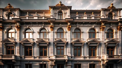 Ornate Building Facade