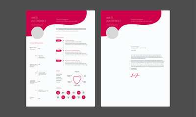 Modern Business Resume CV Template