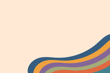 abstract background with waves