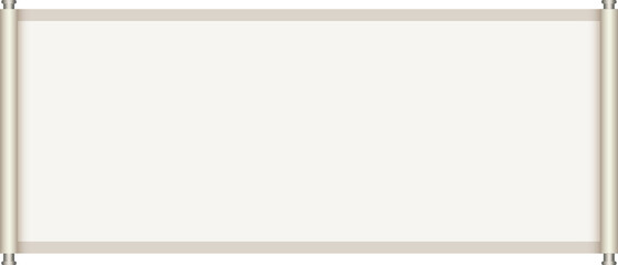 Ancient Chinese Traditional Scroll, Elegant Oriental Banner with Classic Patterns, suitable for various Oriental and Chinese-style designs, as well as festivals and celebrations.