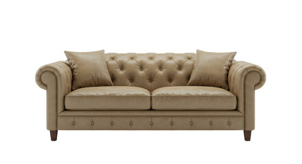 Isolated Stylish Sofa