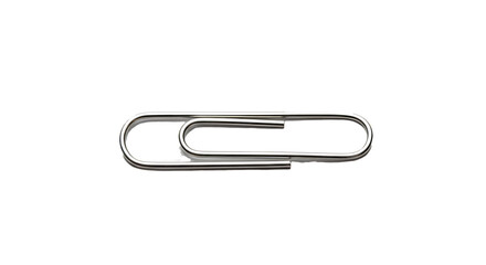 metal clip isolated on white background