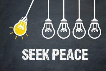 Fototapeta premium Seek Peace 