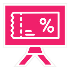 Vector Design Voucher Icon Style