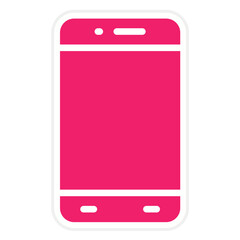 Vector Design Mobile Phone Icon Style