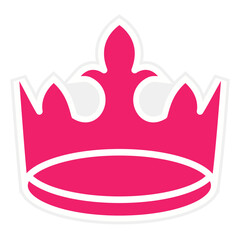 Vector Design Crown Icon Style