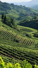 Amarone wine tasting in Valpolicella vineyards summer atmosphere