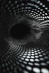 Dark hole texture with repeating dot pattern