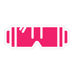 Vector Design Virtual Reality Icon Style