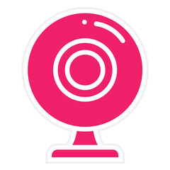 Vector Design Webcam Icon Style