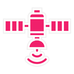 Vector Design Satellite Icon Style