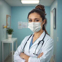 portrait of a female doctor