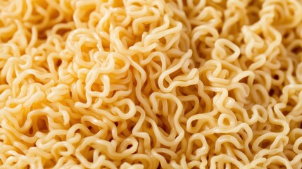 Close-up of Cooked Instant Noodles