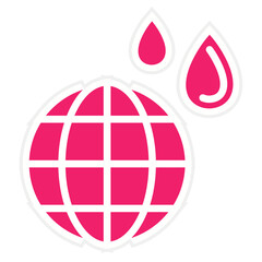 Water Conservation Vector Design Icon Style