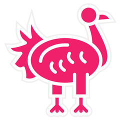 Turkey Vector Design Icon Style