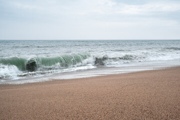 Waves on the beach