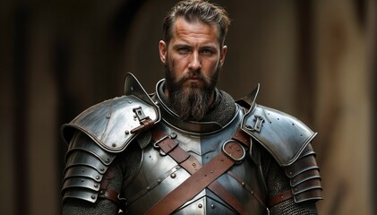 medieval knight in armour