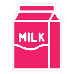 Vector Design Milk Icon Style