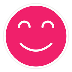 Vector Design Smile Icon Style