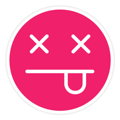 Vector Design Dead Icon Style