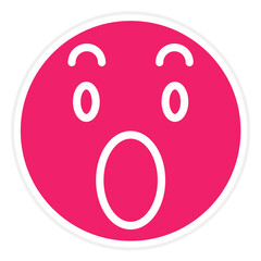 Fototapeta premium Vector Design Wow Icon Style