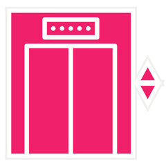 Vector Design Elevator Icon Style