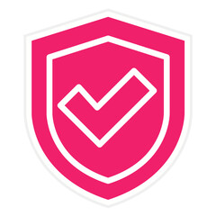 Vector Design Shield Icon Style
