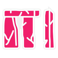 Vector Design Stonehenge Icon Style