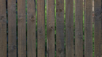 old wooden fence