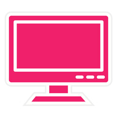 Vector Design Lcd Icon Style