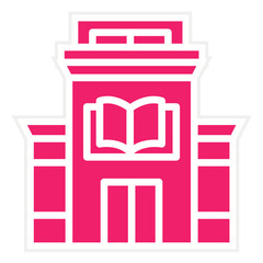 Vector Design Library Icon Style