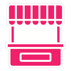 Vector Design Food Stand Icon Style