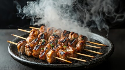 Smoky Grilled Pork Skewers: A Culinary Delight