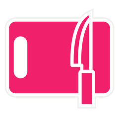 Vector Design Chopping Board Icon Style