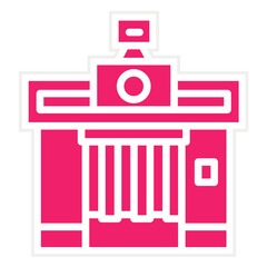 Vector Design Passport Photo Icon Style