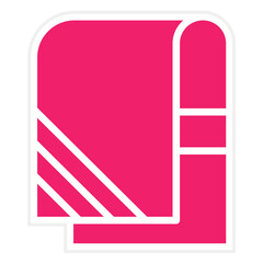 Vector Design Towel Icon Style