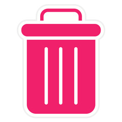 Vector Design Delete Icon Style