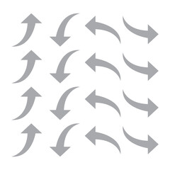 set of arrows icon