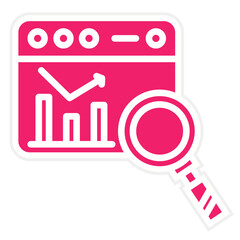 Vector Design Digital Analysis Icon Style