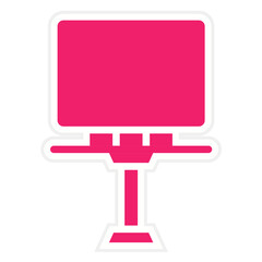 Vector Design Billboard Icon Style